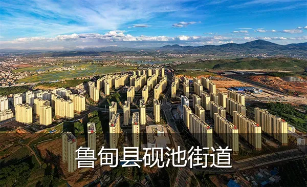 鲁甸县砚池街道